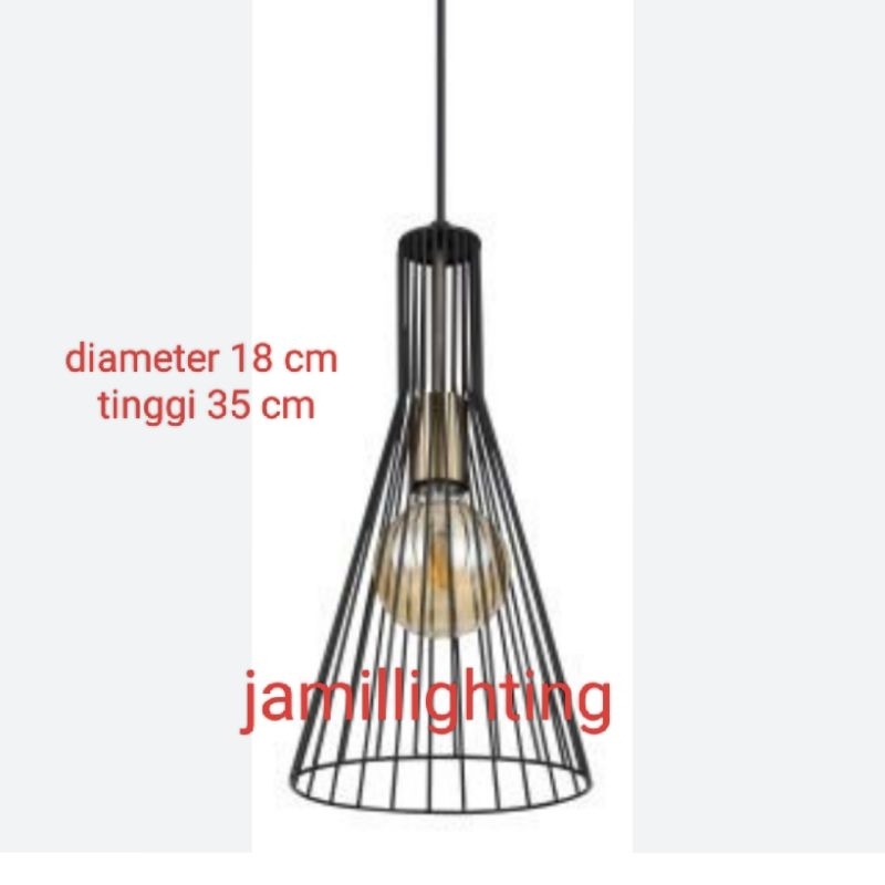 lampu gantung hias meja makan mini bar dekorasi