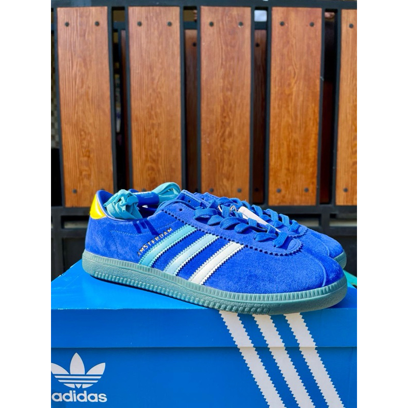 Adidas Amsterdam royal Blue Original 100%