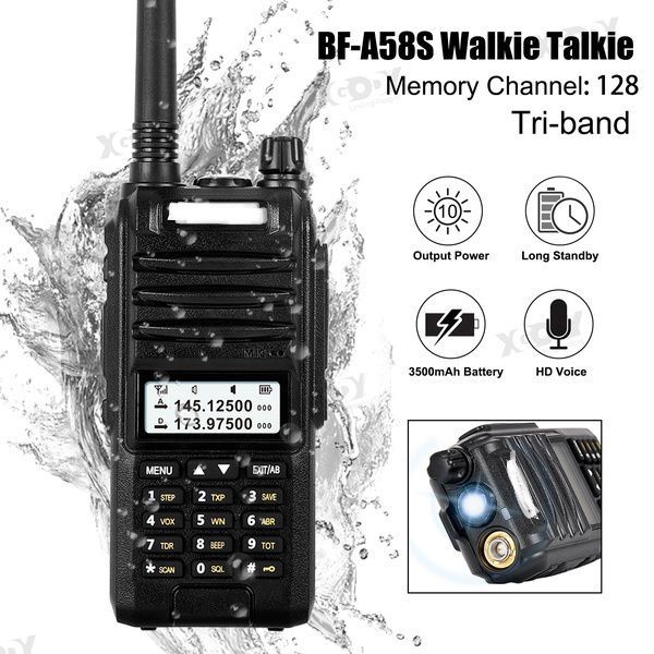 [TERLARIS] HT BF-A58S WATERPROOF TRIBAND