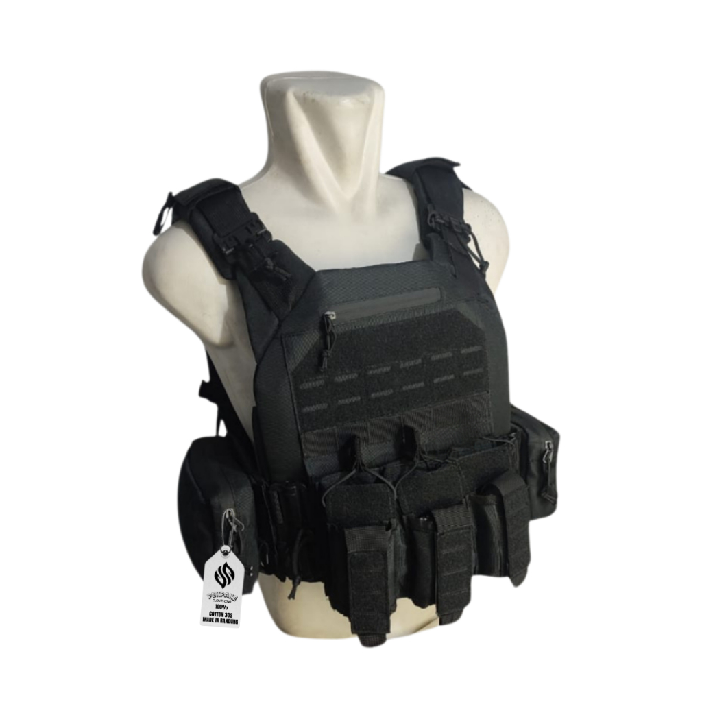 Rompi Body Vest Tactical Body Vest Tactical Rompi Body Vest Militer Rompi Pelindung Dada motif terba