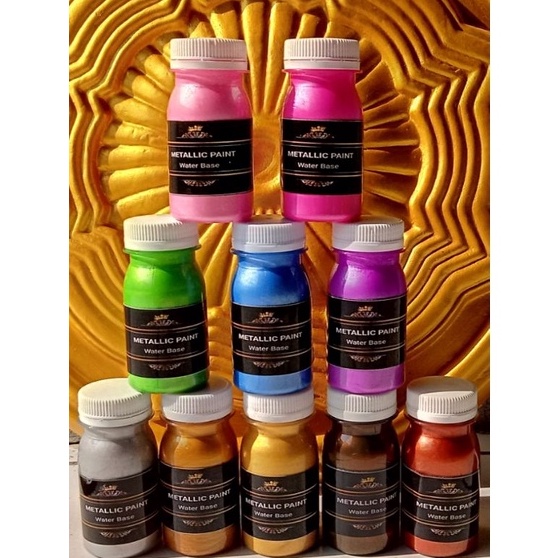 

Diskon Terkini CAT LUKIS ACRYLIC METALLIC WATER BASE 5 GR