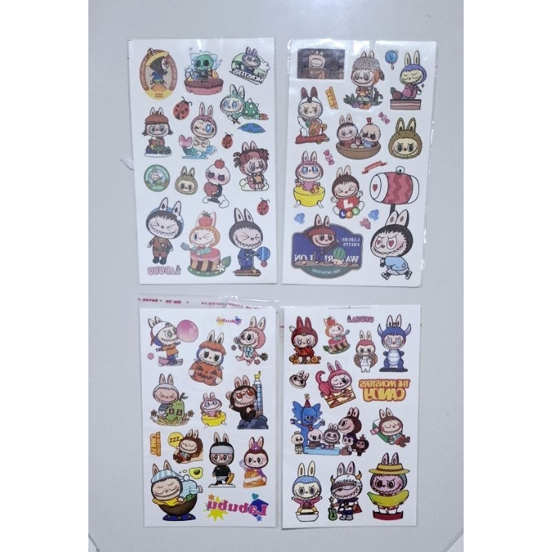 

Stiker Labubu CuteTemporary tatoo0 1 pcs