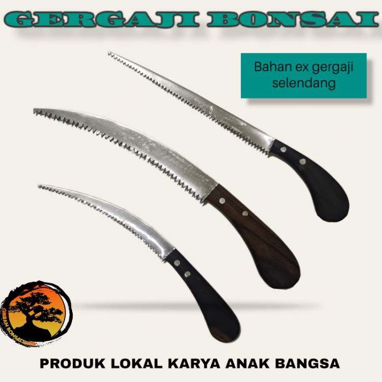 Sekarang Diskon  Gergaji bonsai alat bonsai bahan baja gergaji selendang