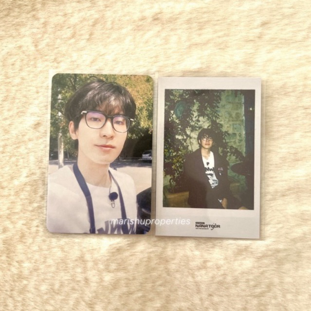 PHOTOCARD SEVENTEEN WONWOO NANA TOUR SET (INCL 4cuts)