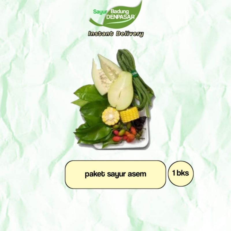 

Paket Sayur Asem 300gr_ Sayur Badung