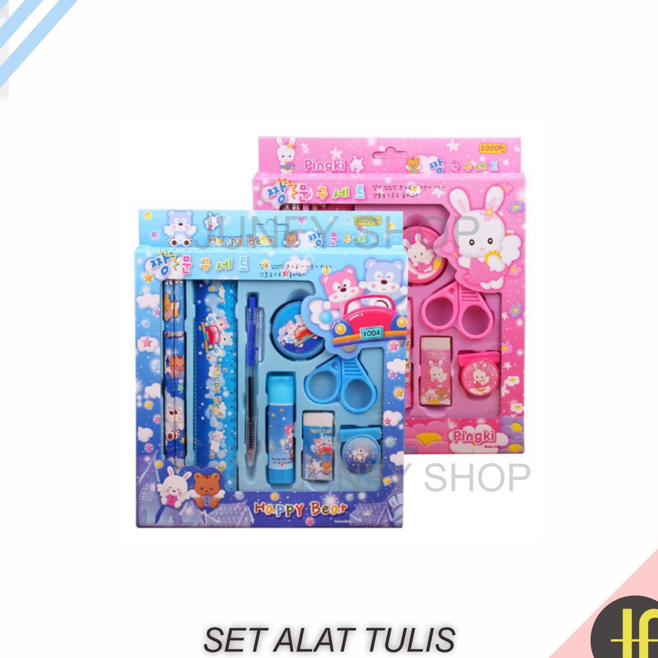 

Super Shipping J39 Set alat tulis anak Set alat tulis karakter