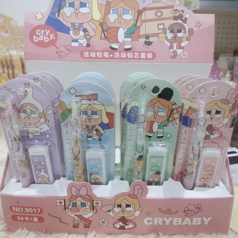 

[COD] Pensil Mekanik + Refill motif Crybaby