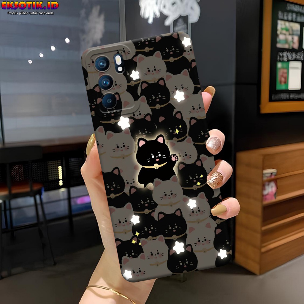 Case Oppo Reno 6 5G - Casing Oppo Reno 6 5G  - Fashion Case - Silikon Oppo Reno 6 5G  - Motif Keren 