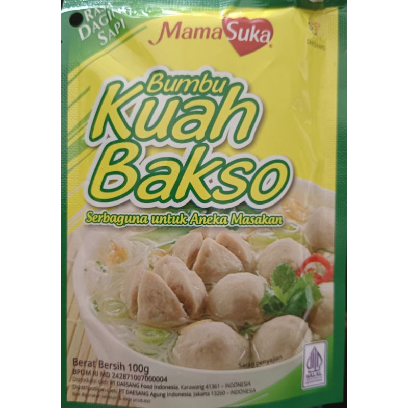 

Mama Suka Bumbu Kuah Bakso 100gr