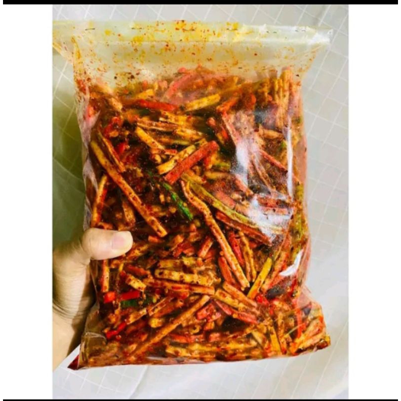 

KERUPUK JAAT BETON EXTRA DAUNJERUK 500GRAM