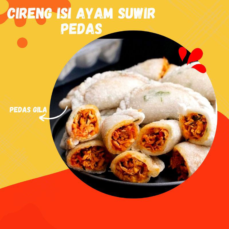 

cireng isi ayam suwir !!!!
