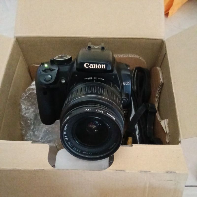 camera Canon slr eos 400d second murah defect di layar display kamera
