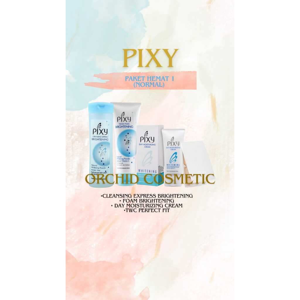 [PIXY PAKET HEMAT] SKINCARE+POWDER