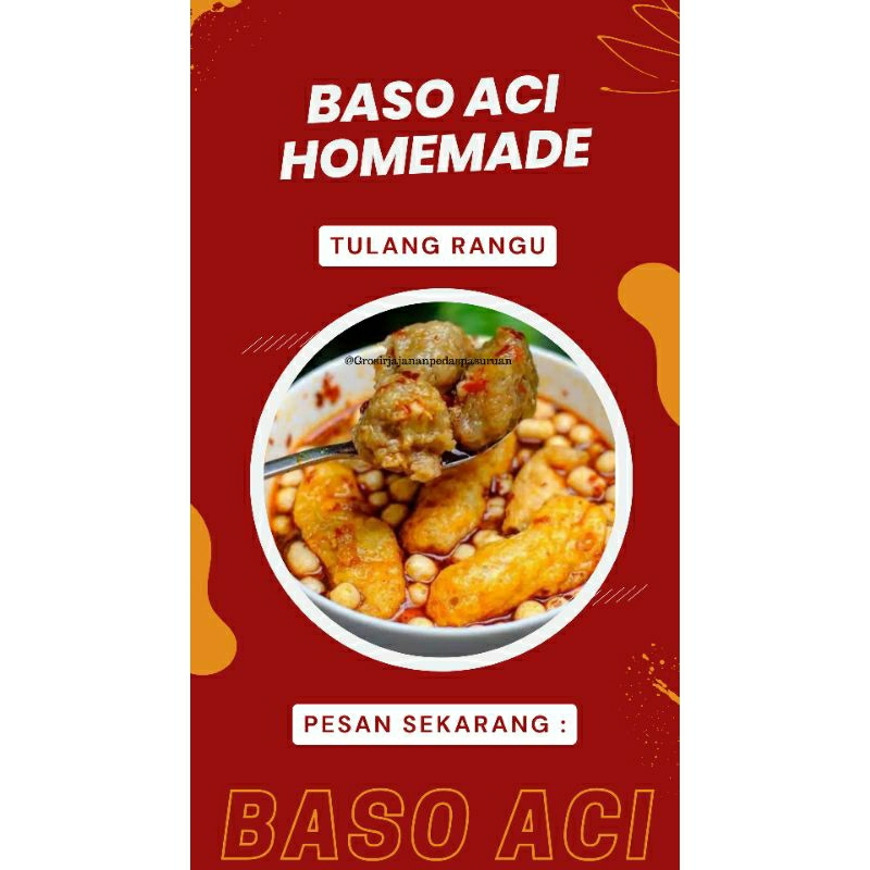 

BASO ACI TULANG RANGU (TULANG MUDA)