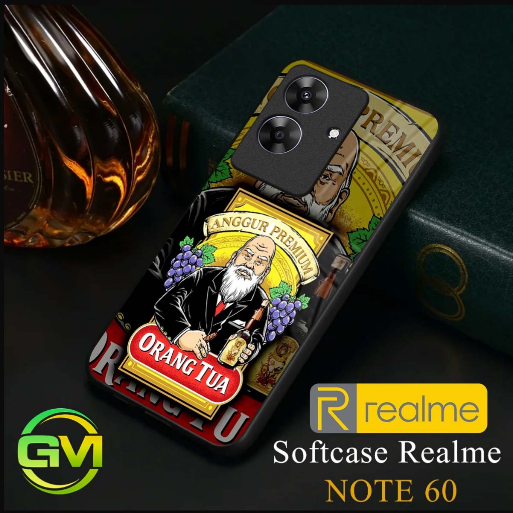 Softcase Kilau Realme Note 60 Case Note60 GM37 Casing Cover Pelindung Hp Realme Case Kaca Kemasan Ko