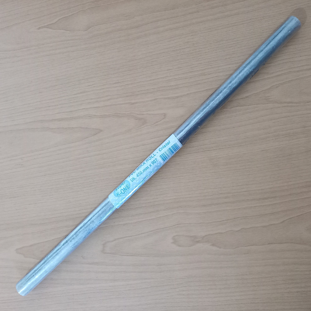 

Sampul Super K-one PVC Mika roll - Cristal 450mm x 007