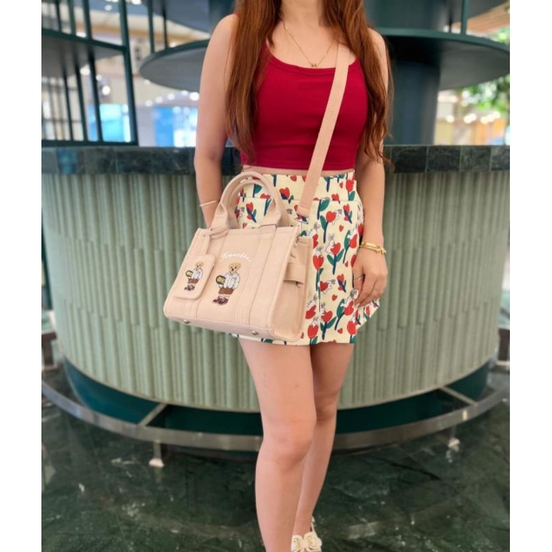 TTWN BEAR ORIGINAL TN3548 SLING BAG WOMEN - SLING TERLARIS - TTWN BEAR