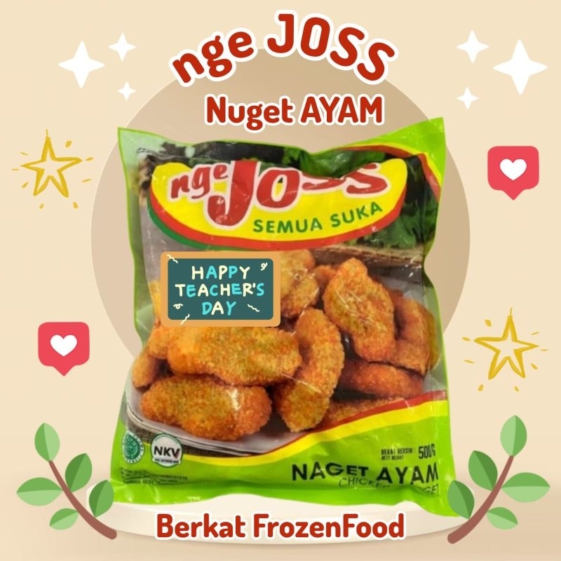 

Ngejoss Chicken Nugget 500 Gr