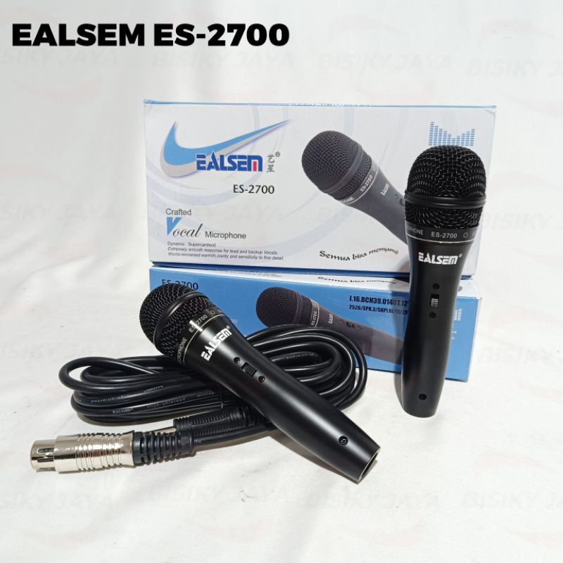 Mic kabel Ealsem ES2700 / Microphone Dinamic Ealsem ES-2700