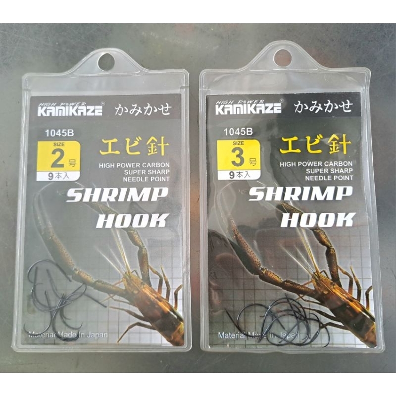 Mata Pancing Udang Kamikaze (tidak berlubang, tidak berait)