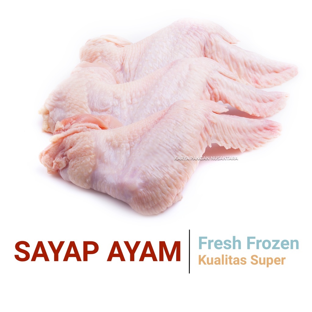 

Sayap Ayam Chicken Wings Fresh Frozen - HALAL