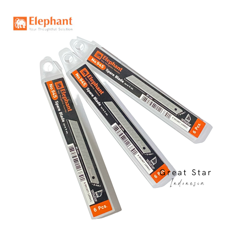 

Isi Cutter Elephant isi 6 Strip/Tube