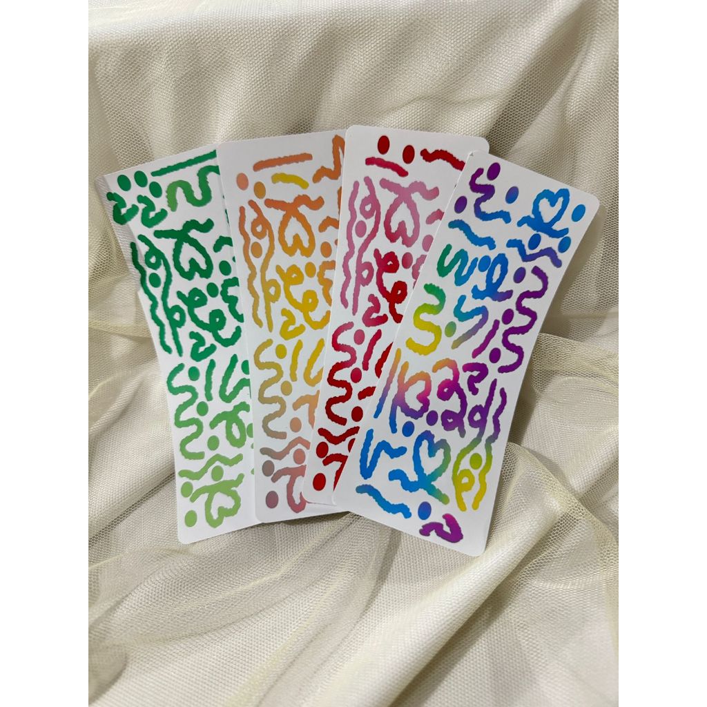 

READYSTOK Sticker vynil sheet tema confetti Aesthetic / Sticker hiasan Dekorasi Scrapbook Journal/laptop/dinding/tumblr/buku murah/hadiah/buku journal