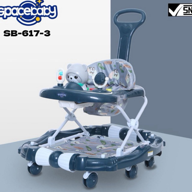 Baby Walker Space Baby SB 612-3/615-3. Bisa Rocking
