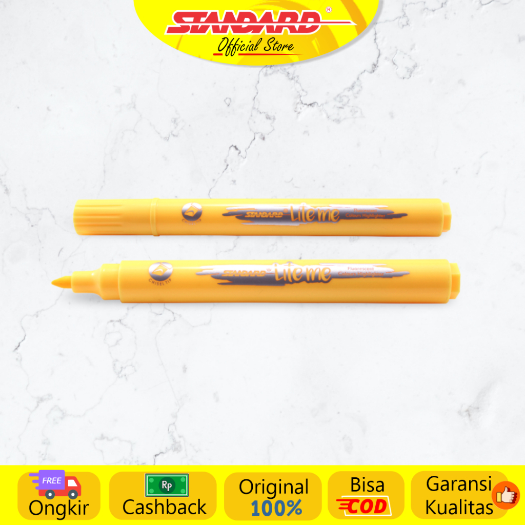 

Standard - Lite Me Jumbo Neon ( Highlighter / Text Marker / Penanda Warna )