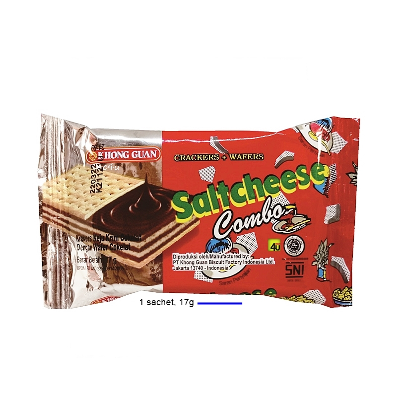 

Khong Guan - Superco Saltcheese Snack Jadul isi 10pc