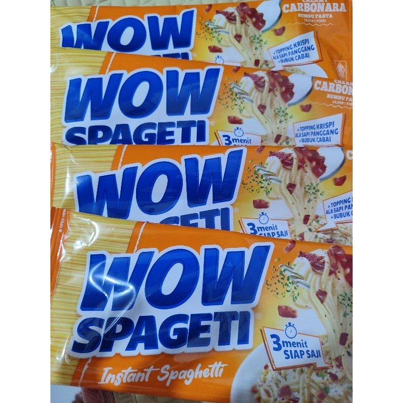 

Spageti Wow Carbonara & bolognaise murah