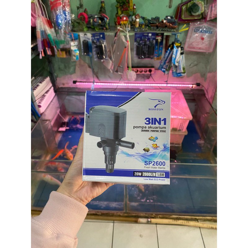 Pompa Air Aquarium Celup Rosston SP 2600