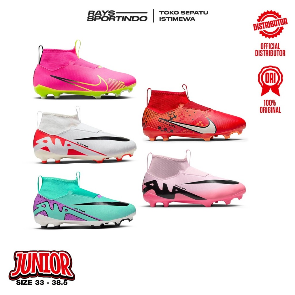 NIKE JR ZOOM MERCURIAL SUPERFLY 9 ACADEMY FG/MG 3 WARNA