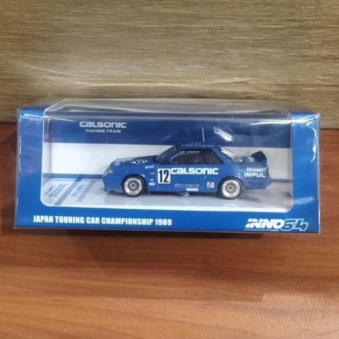 INNO 64 NISSAN SKYLINE GTS-R (R31) #12 CALSONIC JTC 1989 INNO64