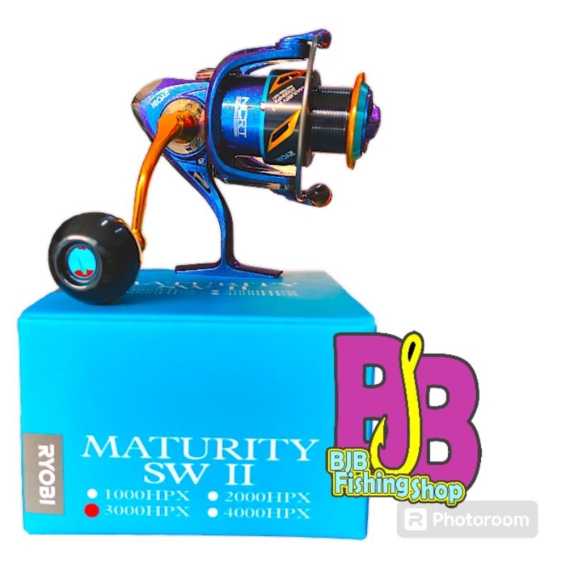 reel pancing ryobi maturity sw II 3000 hpx 3000hpx ryobi maturity sw 2