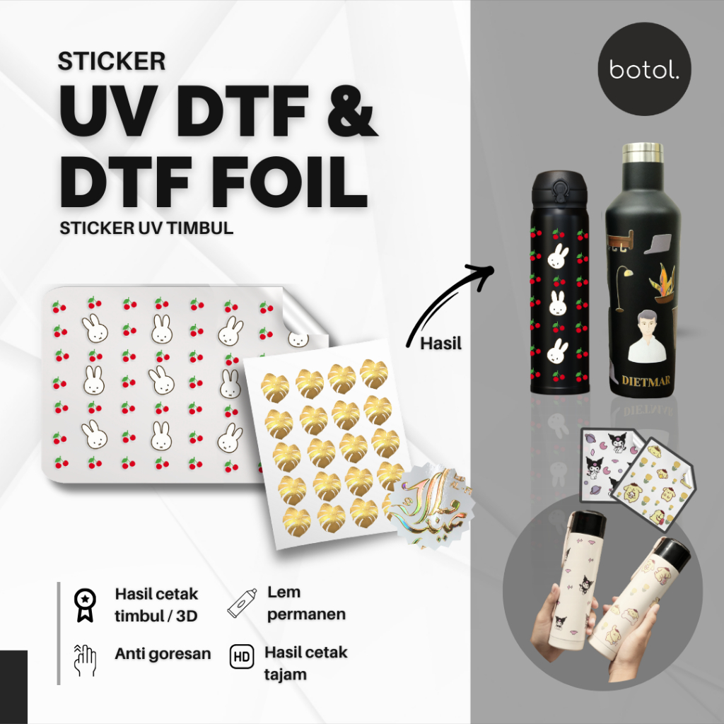 

STICKER UV DTF// STICKER UV DTF FOIL