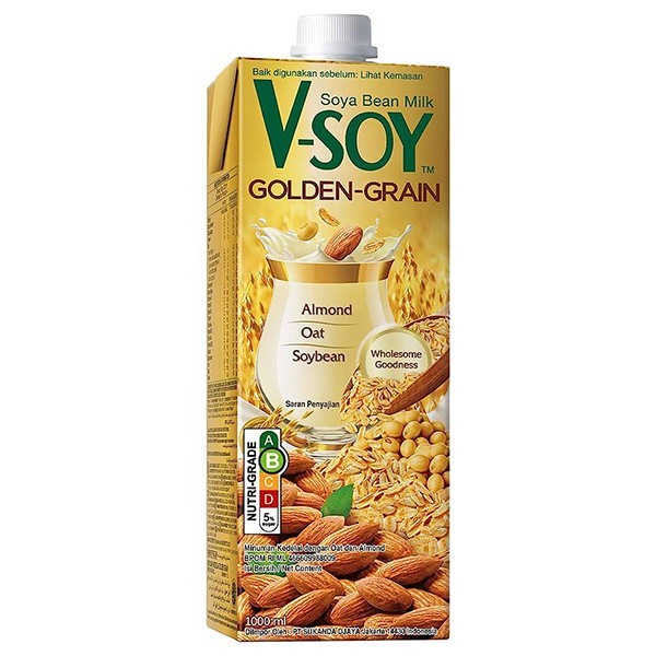 

v-soy soya milk golden-grain 1000ml