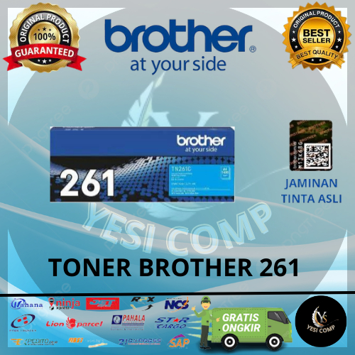 Toner Brother TN - 261 CYAN MFC 9330CDW / HL 3170 CDN Original