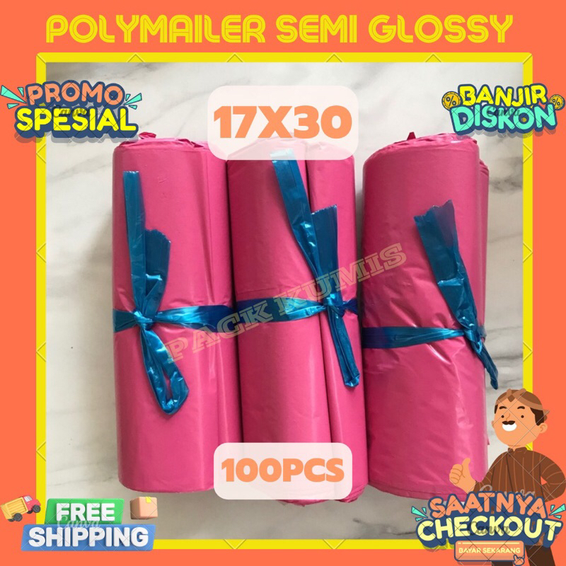 

plastik polymailer warna 17x30, 20x30, 25x35, 30x40 pcs