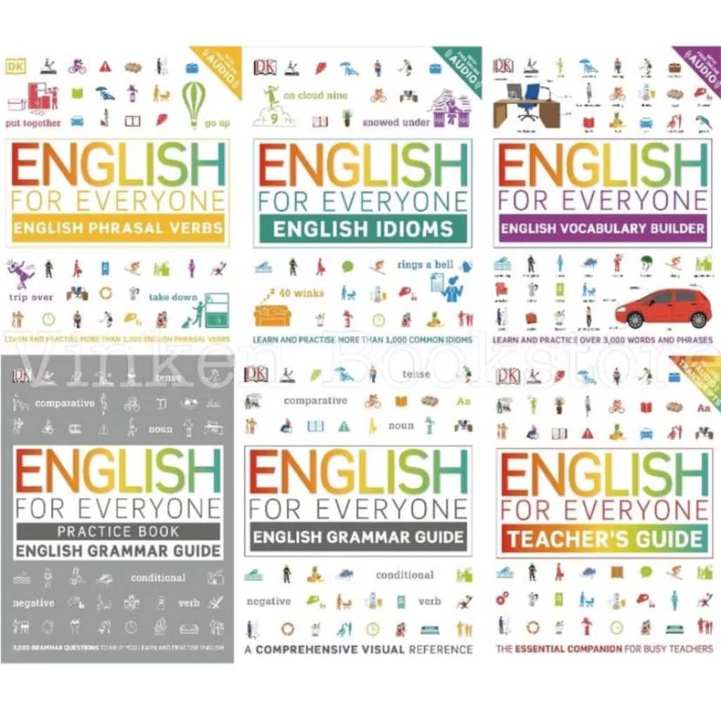 

{VINKEN} English for Everyone Phrasal Verbs Idioms Vocabulary Builder Grammar Teacher's Guide