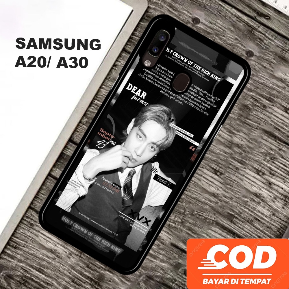 [A20] CASING  SAMSUNG A20/ A30 CASE HANDPHONE SAMSUNG A20/ A30 CASING KEREN VIRAL CASE BTS V TERBARU