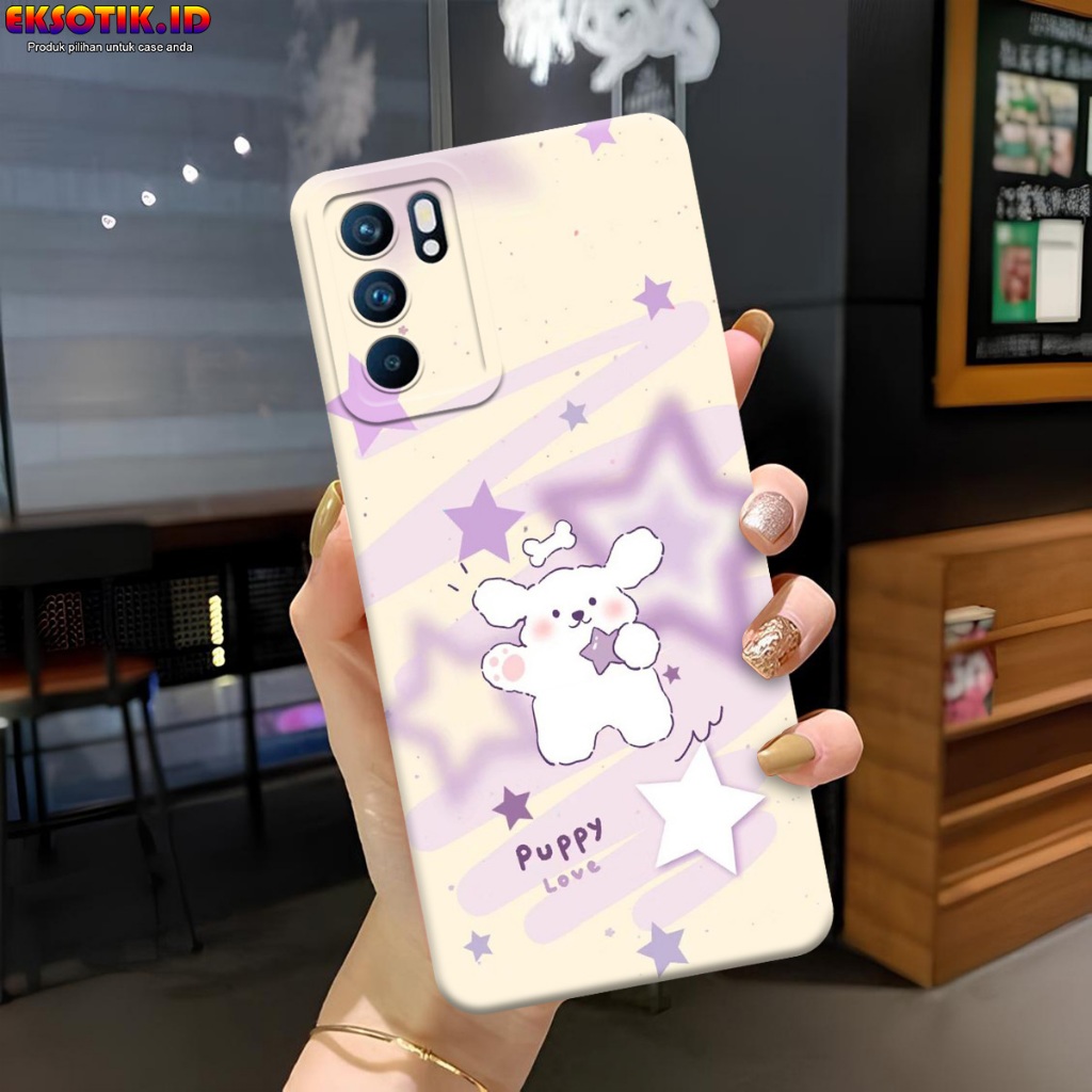 Case Oppo Reno 6 5G - Casing Oppo Reno 6 5G  - Fashion Case - Silikon Oppo Reno 6 5G  - Motif Keren 