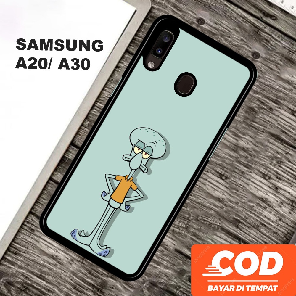 [A27] CASING SQUIDWARD SAMSUNG A20/ A30 CASE HANDPHONE SAMSUNG A20/ A30 CASING KEREN VIRAL CASE LUCU