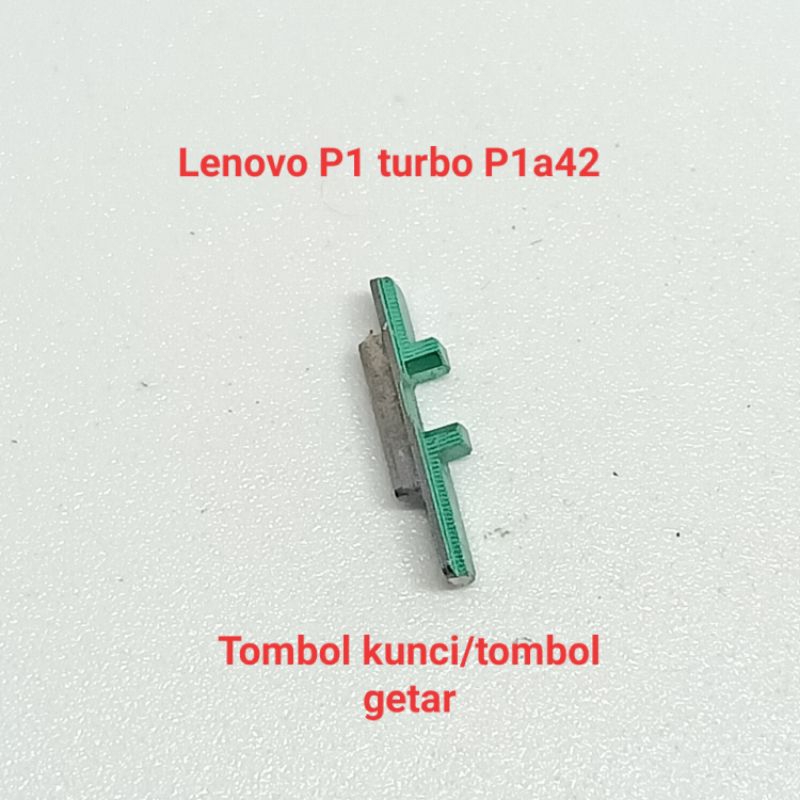 Tombol pengunci Lenovo P1 turbo/P1a42 silver Original Copotan