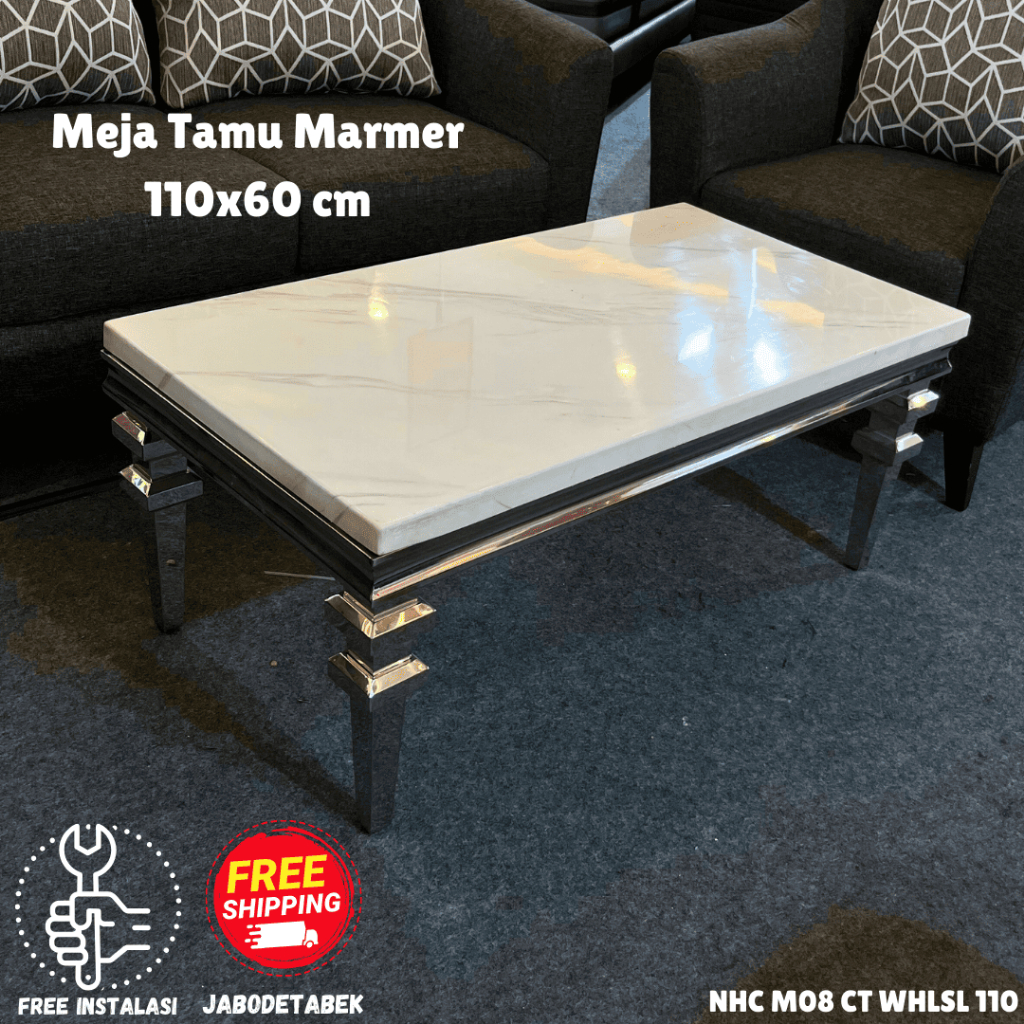 Meja Tamu Marmer - Meja Ruang Tamu - Marble Design - Coffee Table
