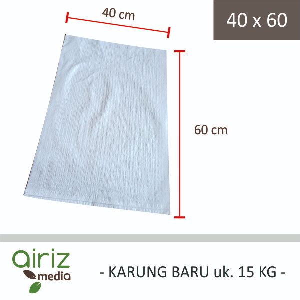 Karung Beras / Karung Serbaguna Baru Ukuran 15 kg