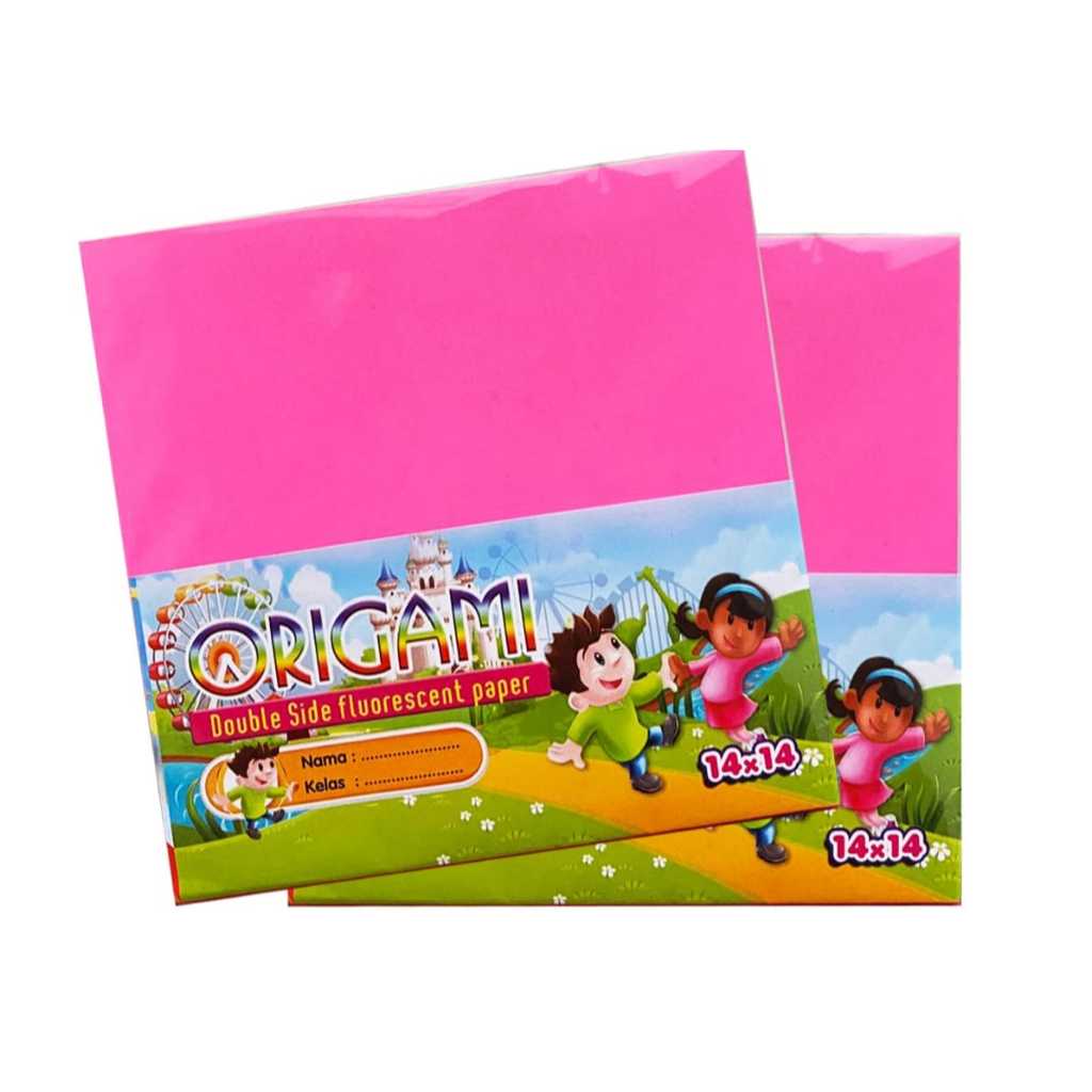 

Kertas Lipat/ Kertas Origami 2Sisi Warna/ Double Side Paper Isi 20Lembar