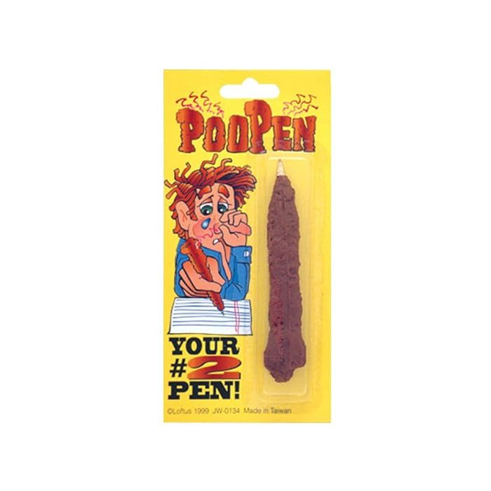 

Poo Pen Jokes Pulpen Bolpoint Bentuk Poo Jokes