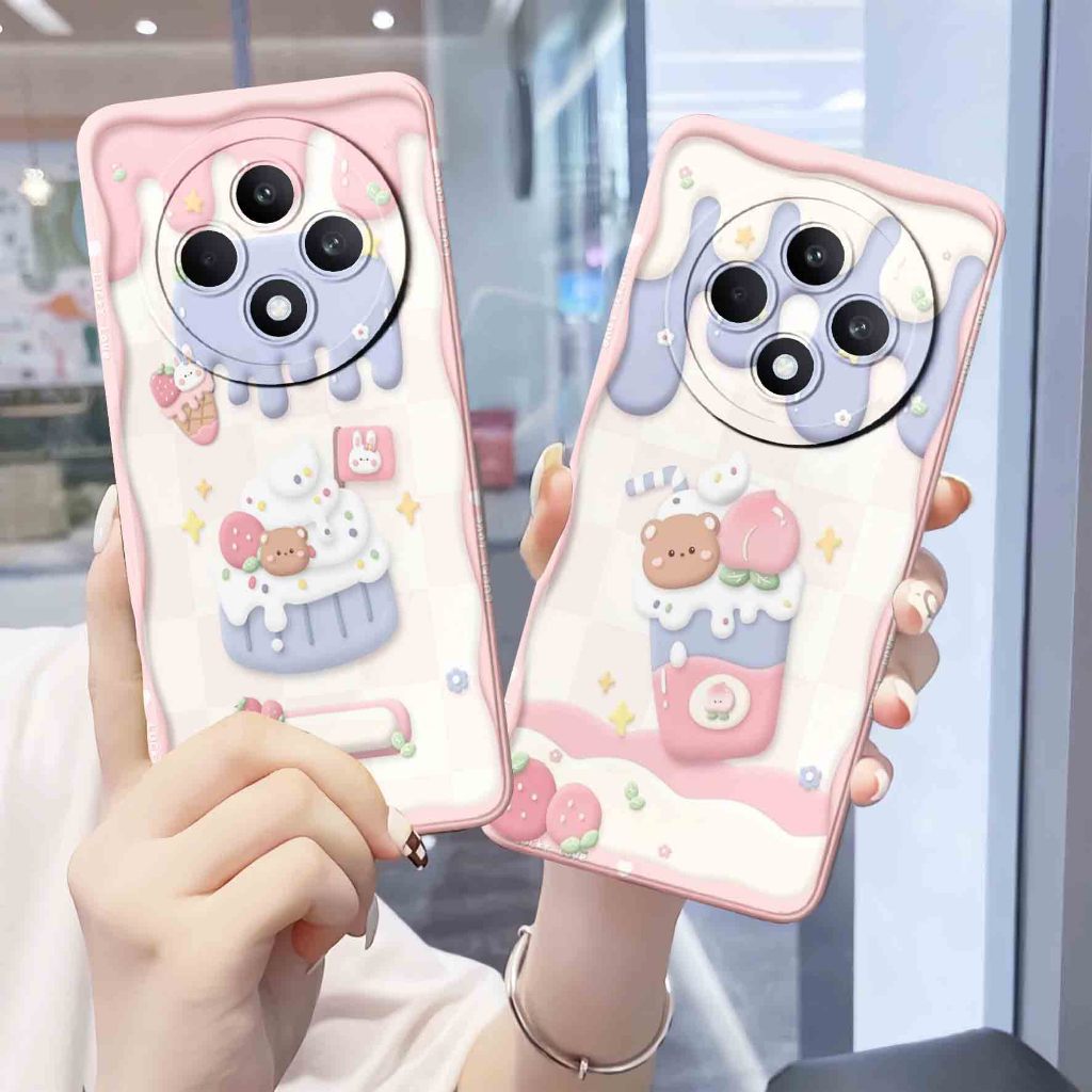 TS006 Case Oppo Reno 12F 5G New All Type Hp Softcase Pro Camera Pelindung Ponsel Penutup Belakang Ha