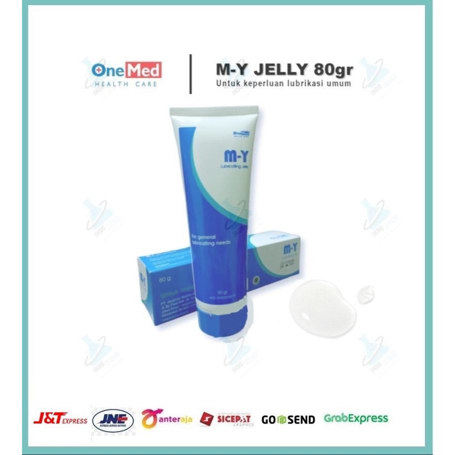 MY Jelly Gel Lubricant Jel Lubrikasi OneMed 80 gram